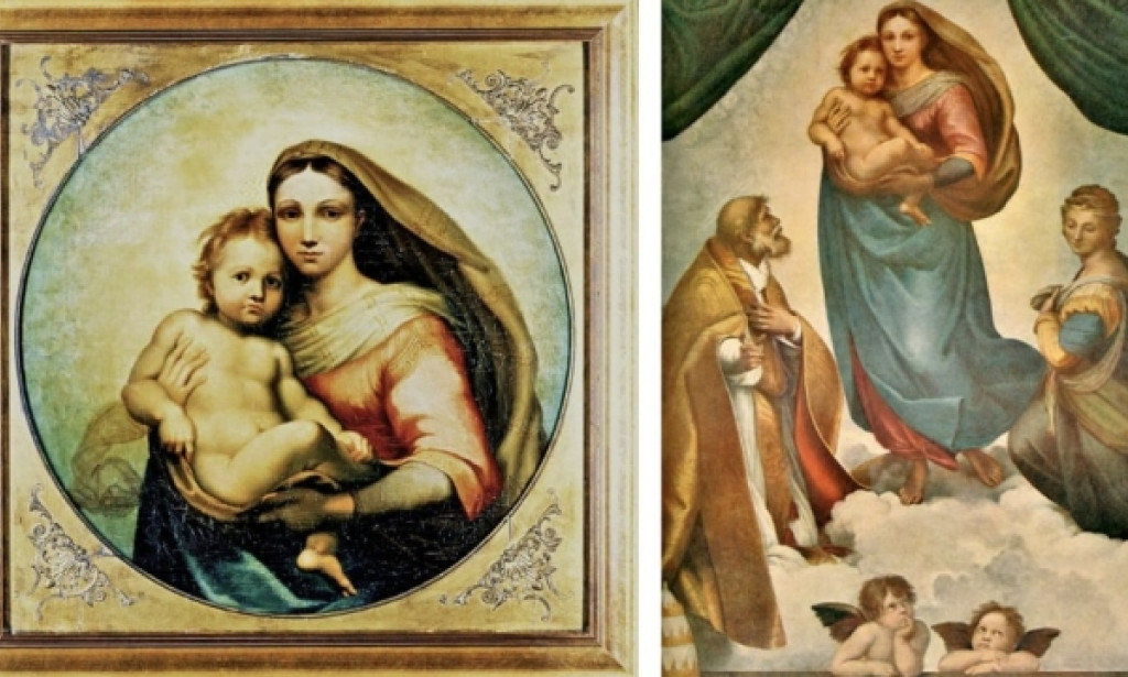 Rafeelo's painting, which has been suspected of being "fake" for more than 40 years, has been recognized by AI